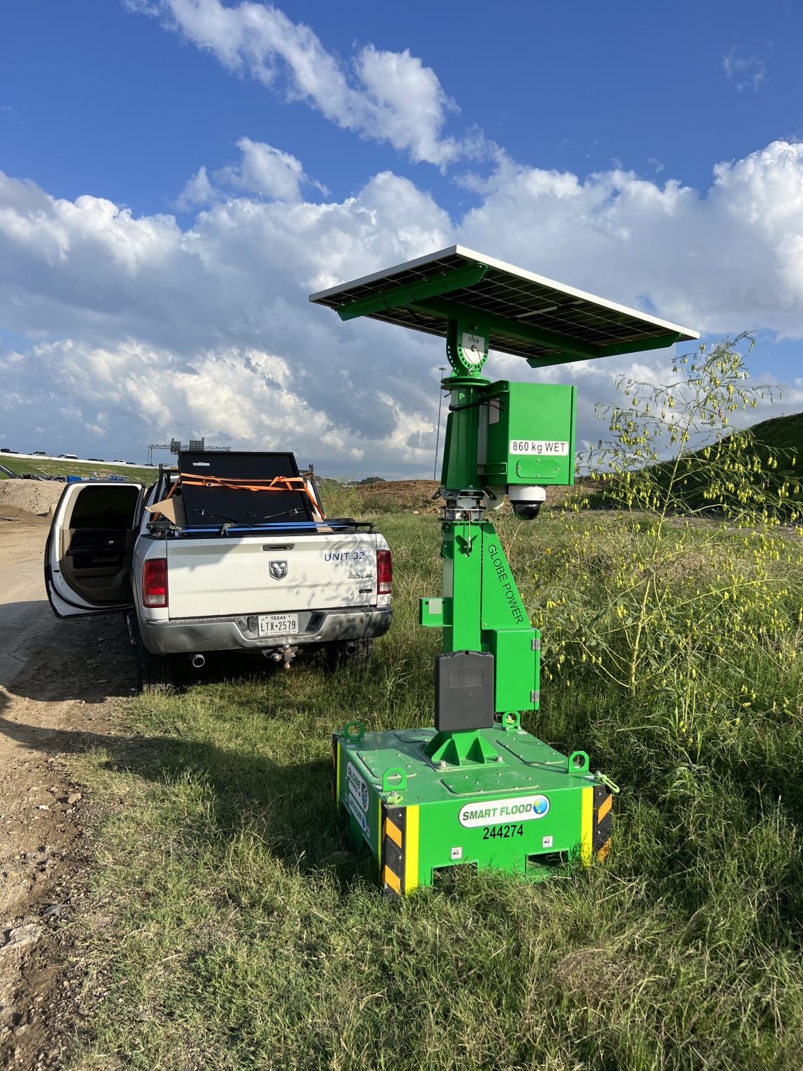 Remote Surveillance Camera Tower